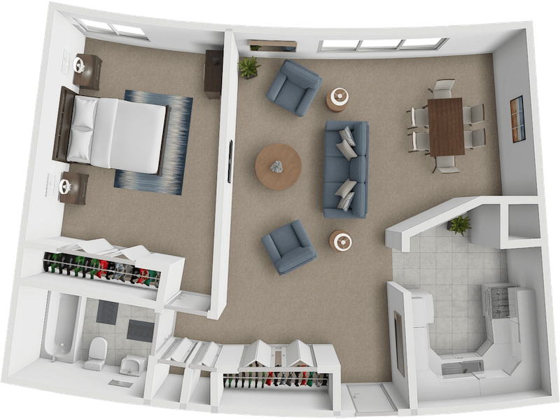The Guppy floor plan