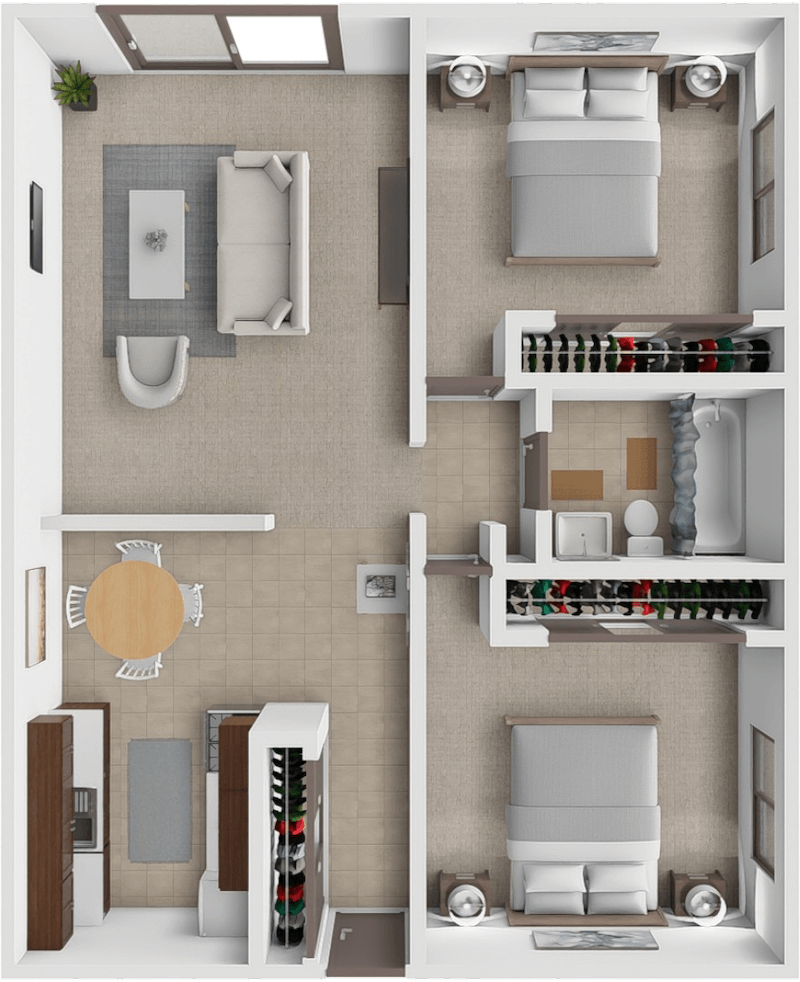 Sunflower floor plan