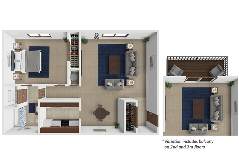 The Hummingbird floor plan