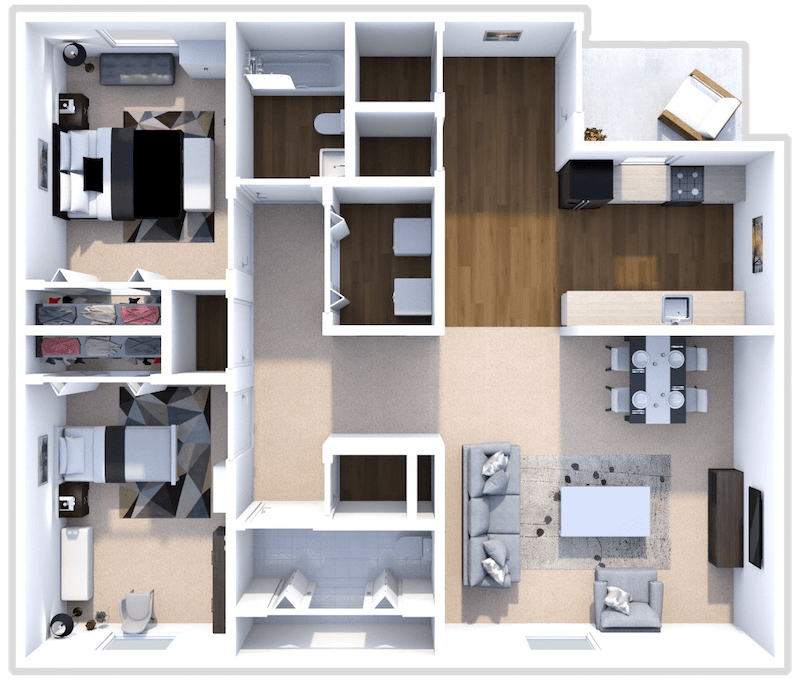 The Maple floor plan