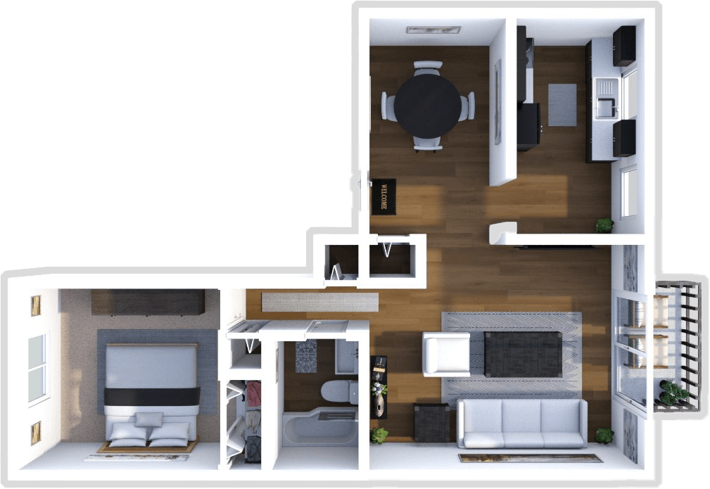 The Sandpiper floor plan