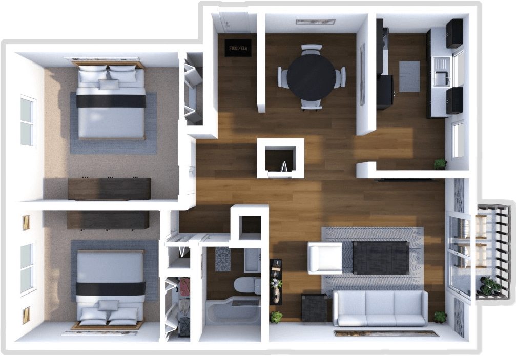 The Heron floor plan