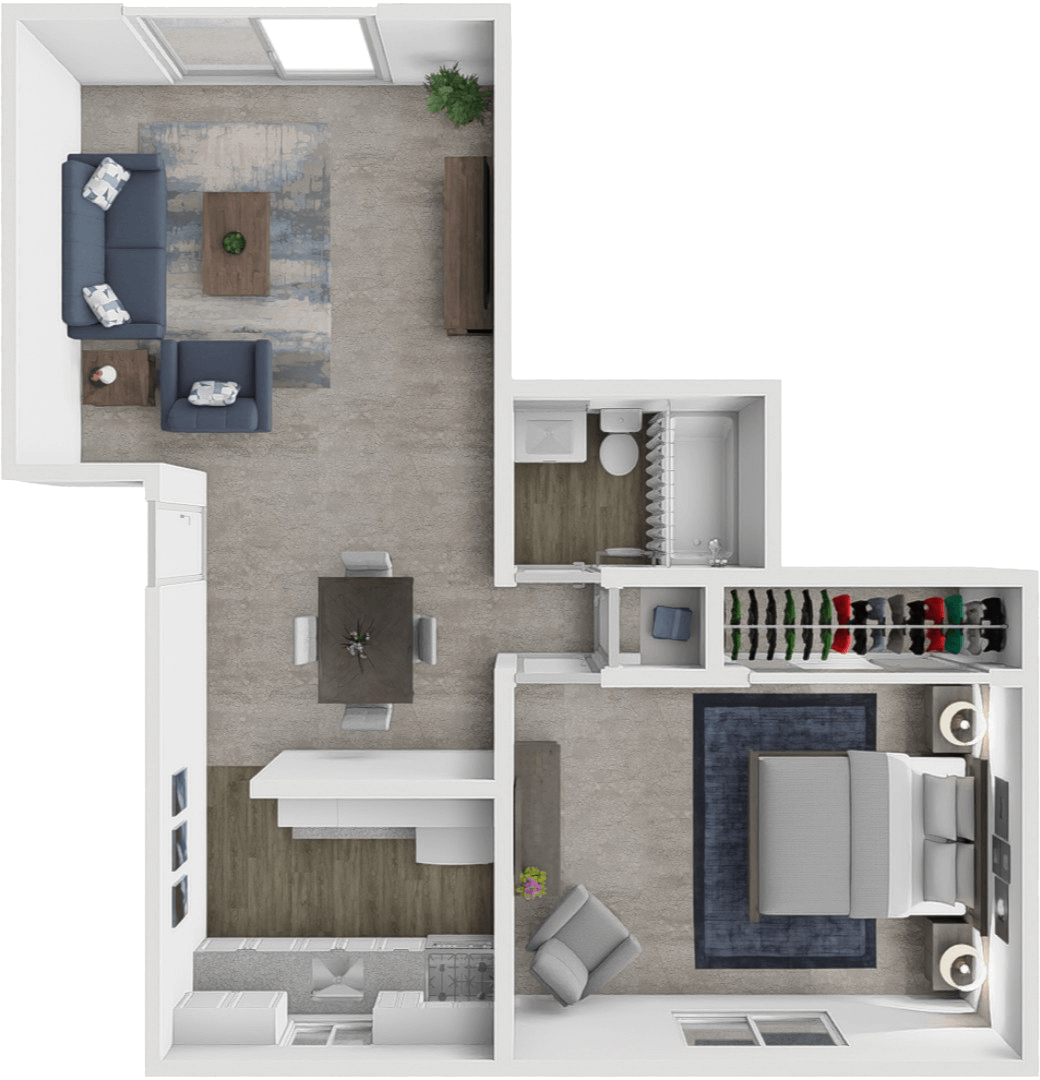Schooner floor plan