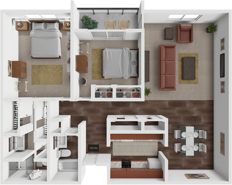 Skysail floor plan