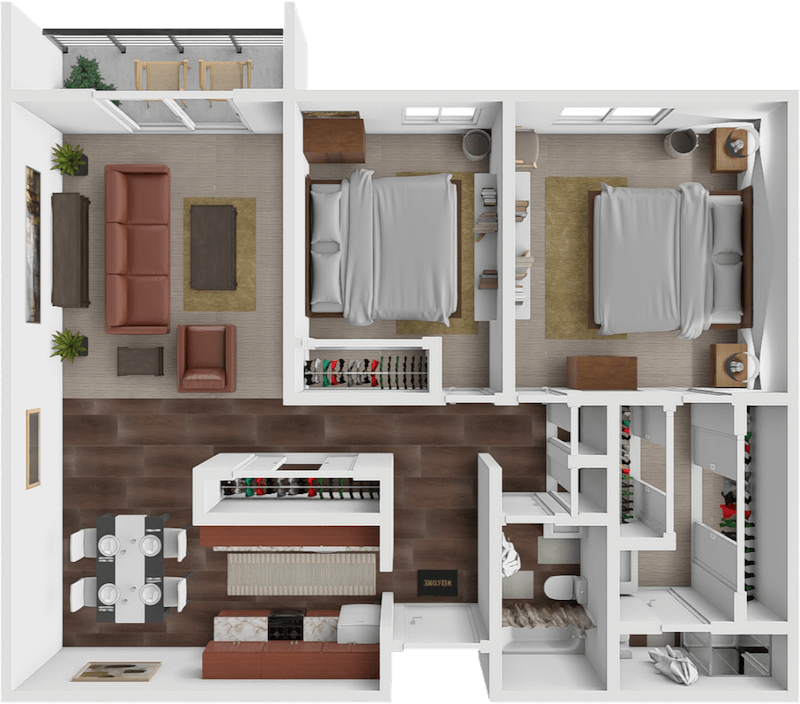 Starboard floor plan