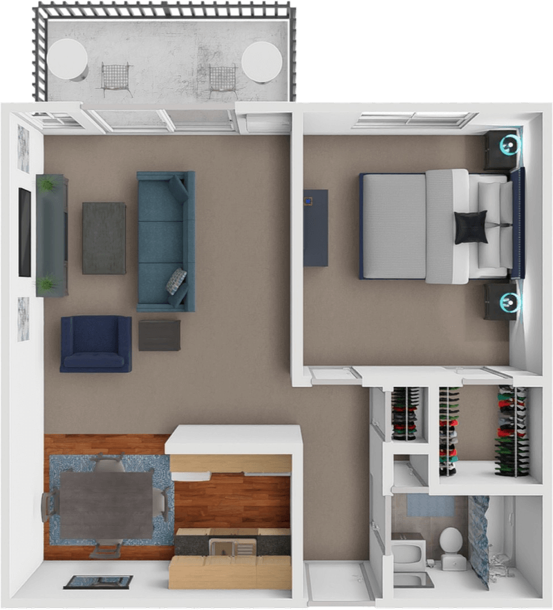 The Belmont floor plan