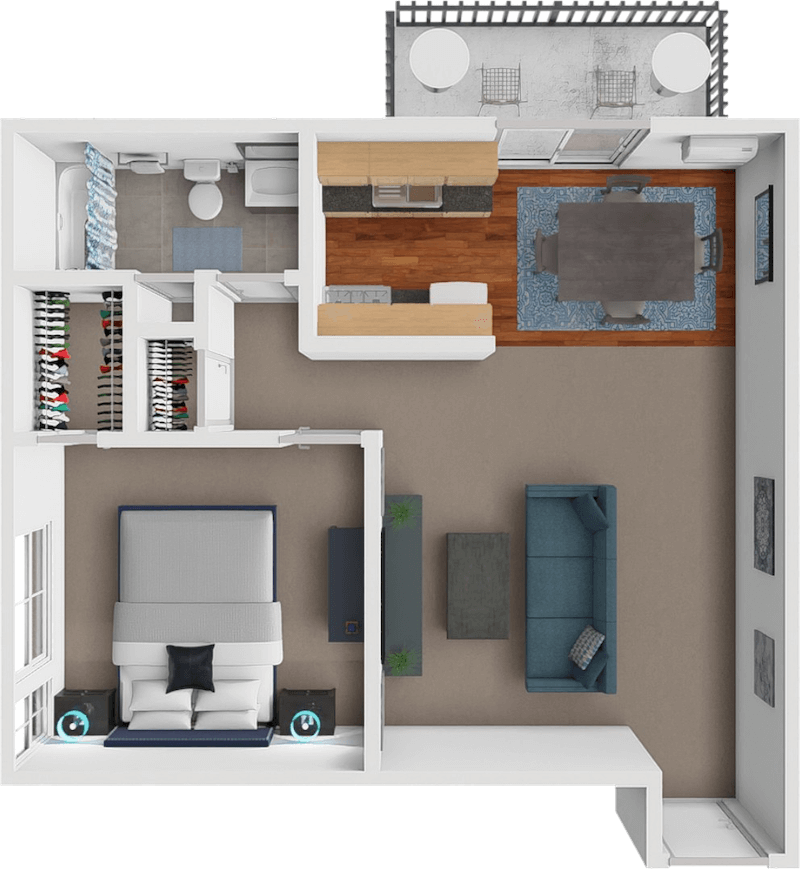 The Cutler floor plan
