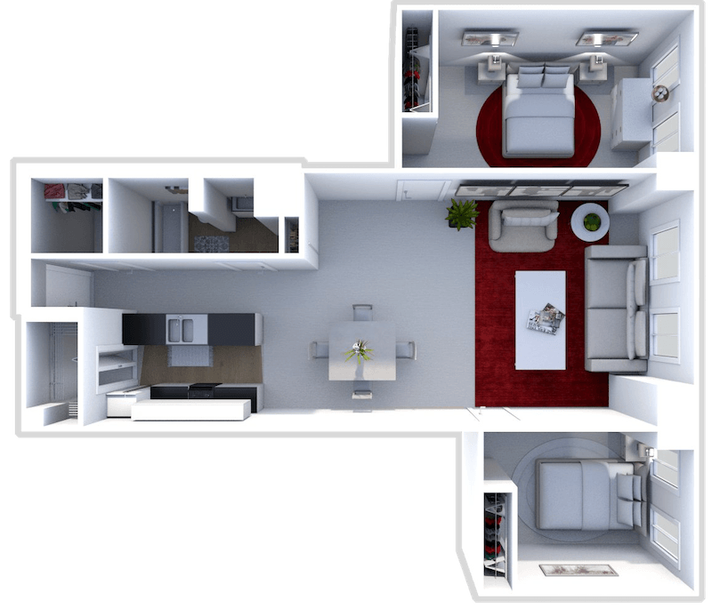 The Asbury floor plan