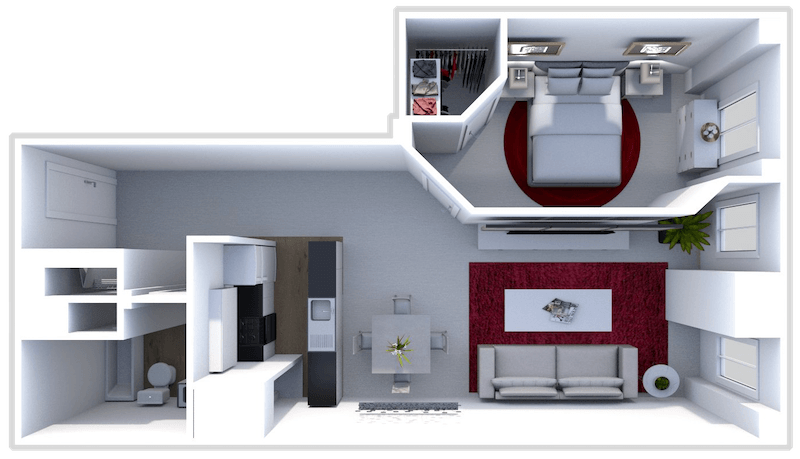 The Metro floor plan