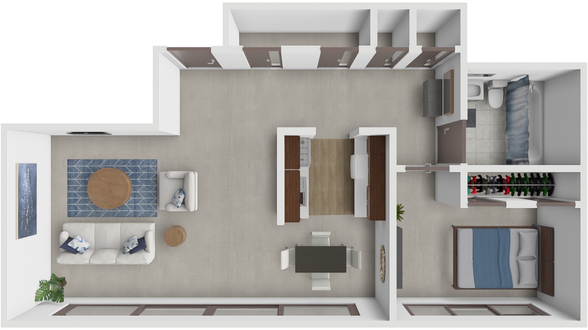 Allegan floor plan