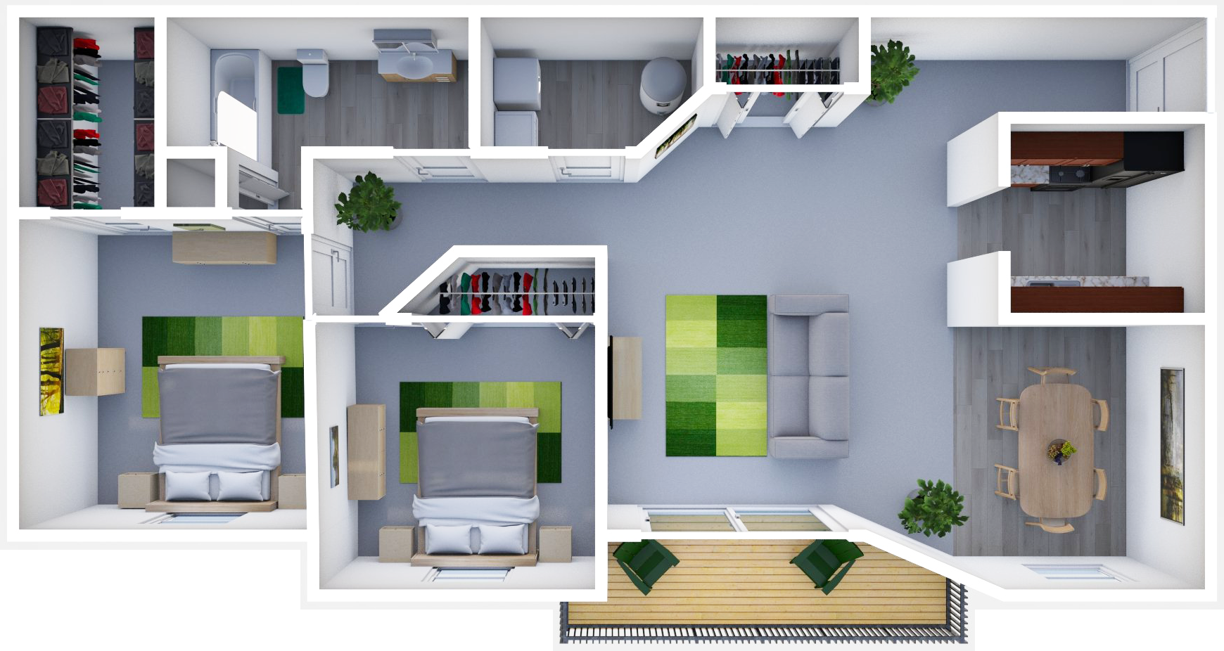 Forester floor plan