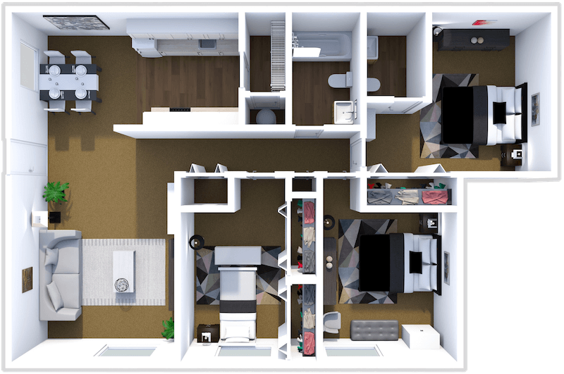 The Mesa floor plan