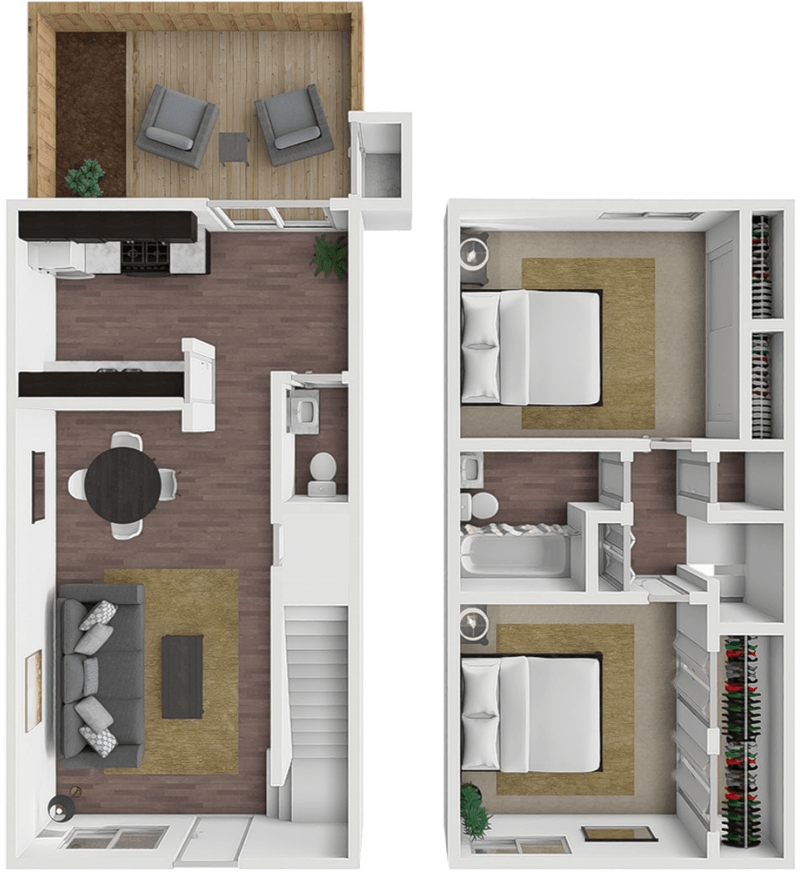 The Cardinal floor plan