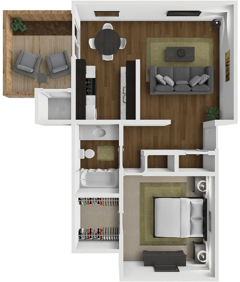 The Oriole floor plan