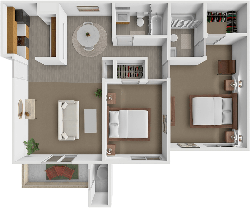 The Zia floor plan