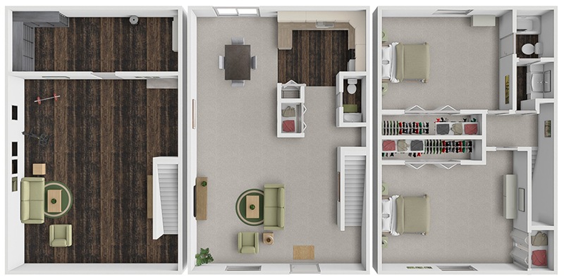 The Aspen floor plan