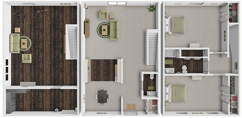 The Cedar floor plan