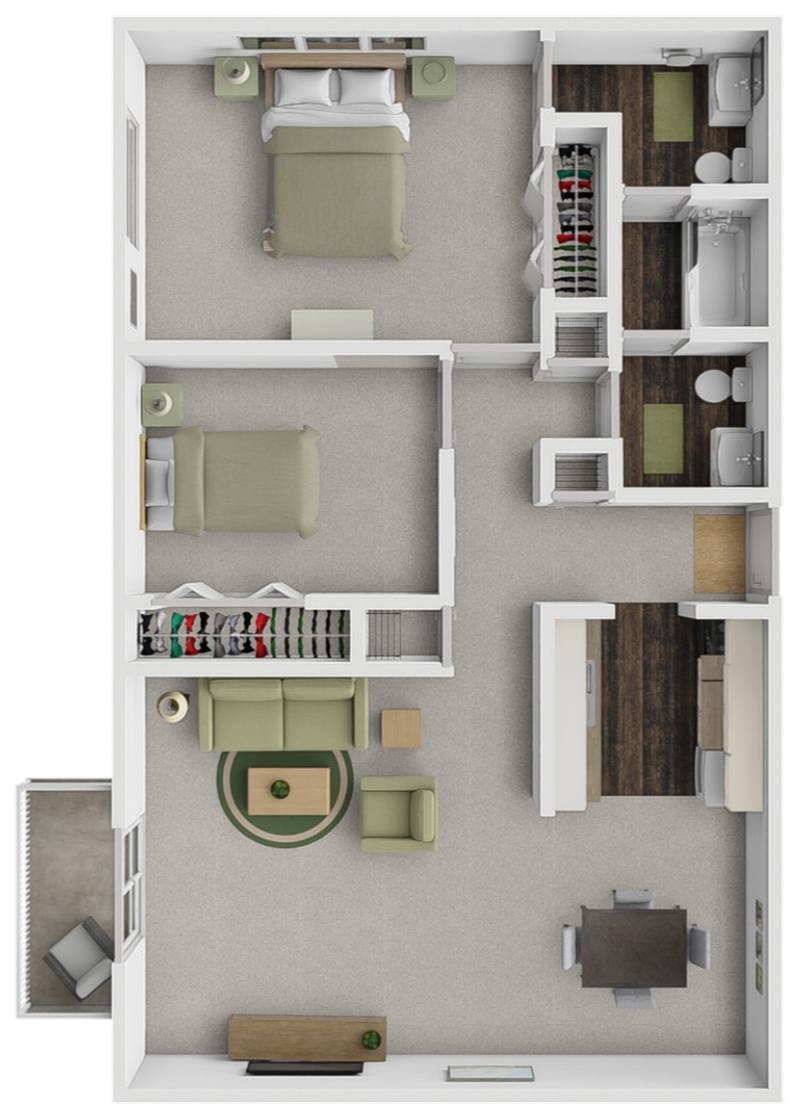 The Willow floor plan