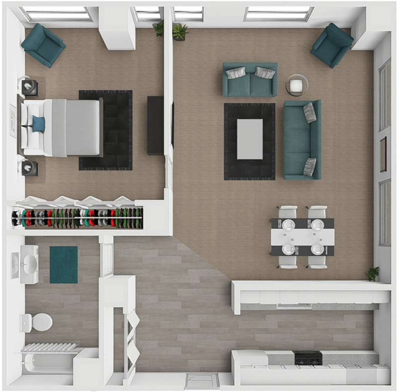The Martin floor plan