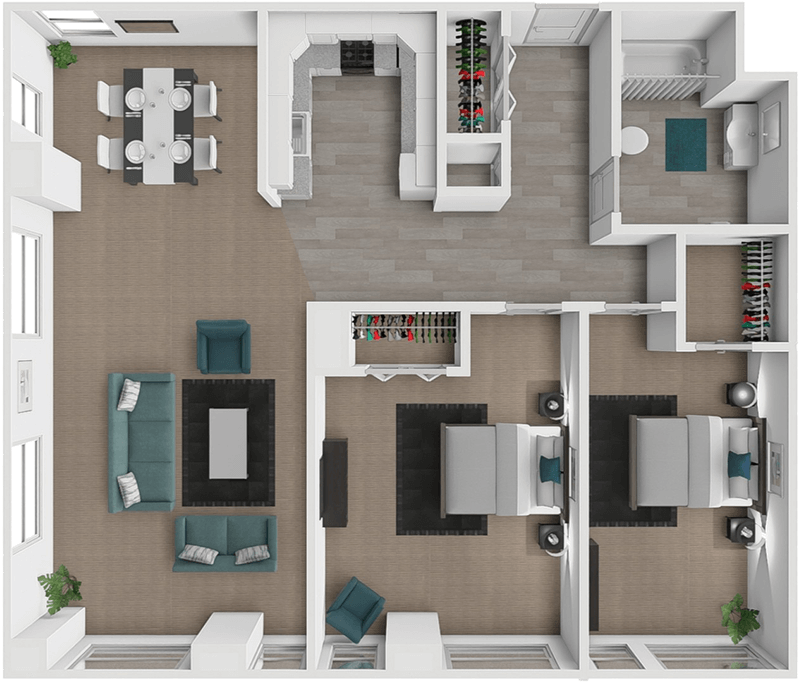 The Monroe floor plan