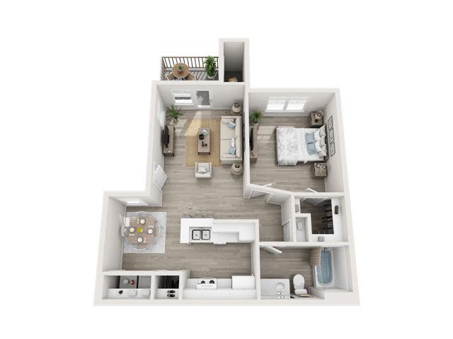 The Zepher floor plan