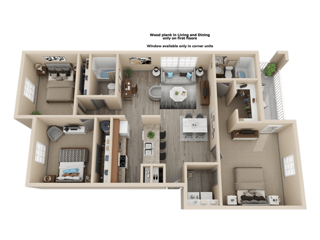 The Grove floor plan