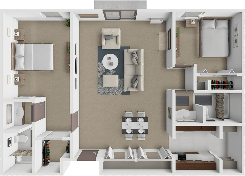 The Bellagio floor plan