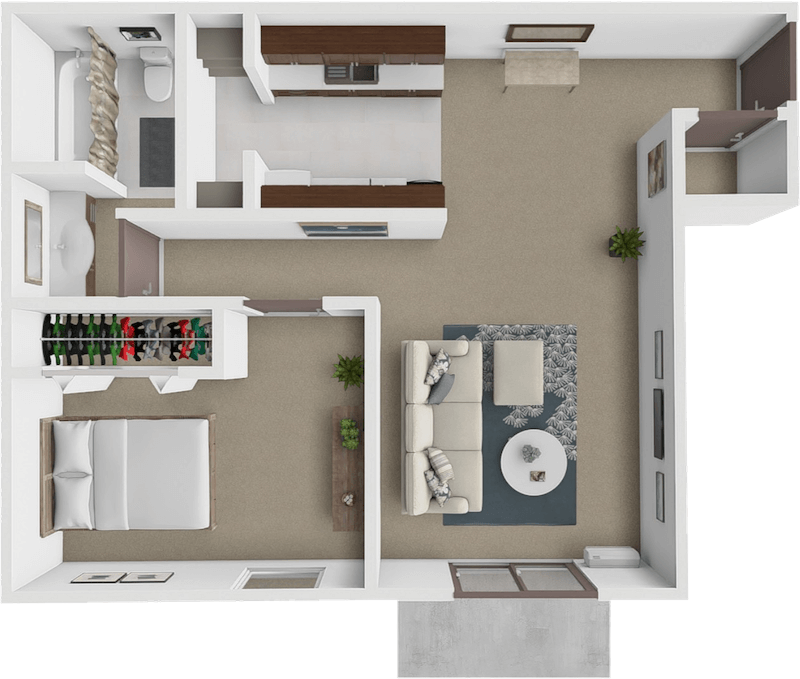 The Buckingham Large floor plan