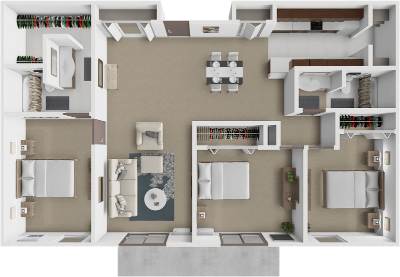 The Trevi floor plan