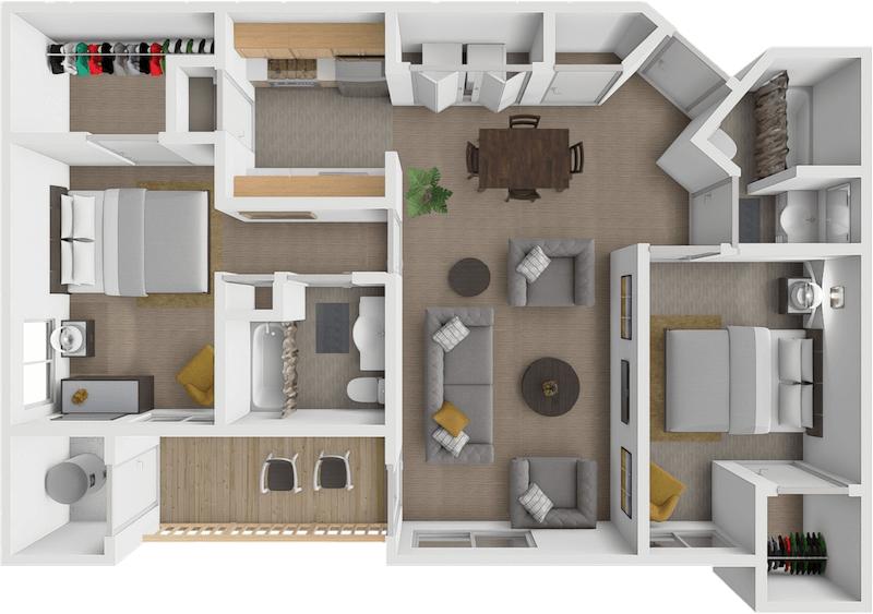 Crofton floor plan