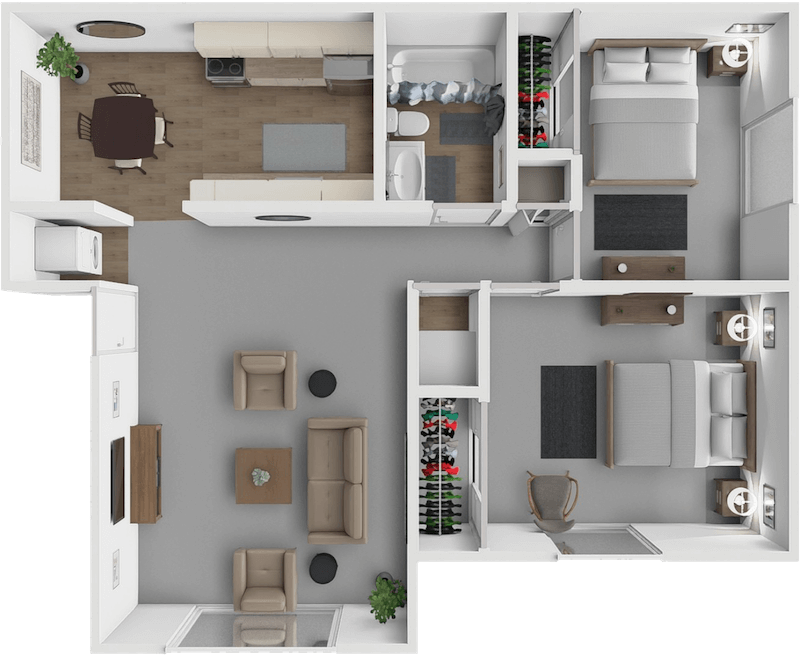 The Bay floor plan