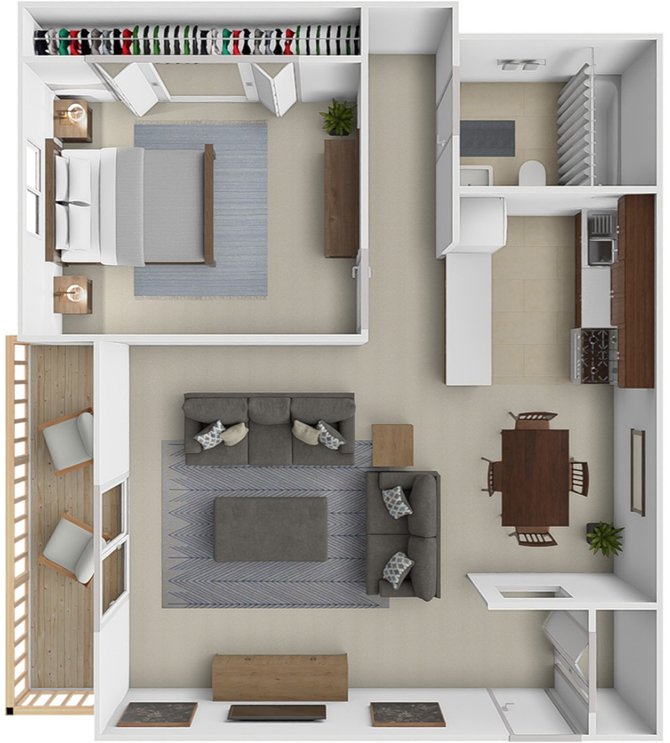 Evergreen floor plan