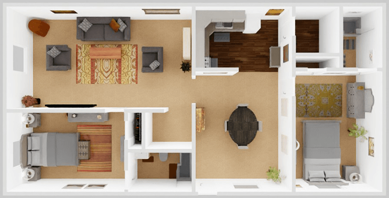 The Maple floor plan