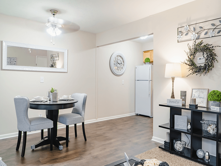 Open Floor Plan at Park on Center Apartments