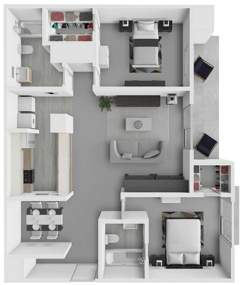 The Magnolia floor plan