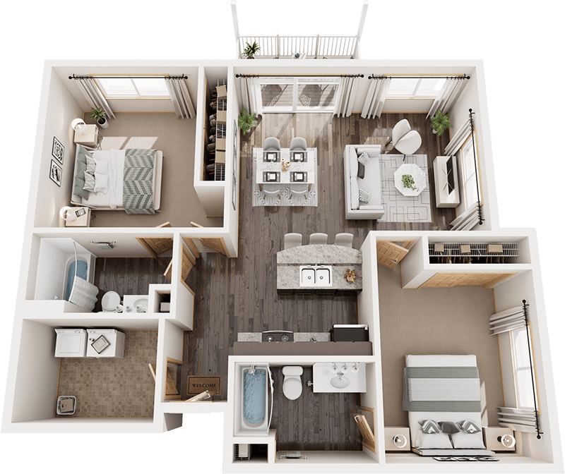 Kingbird floor plan