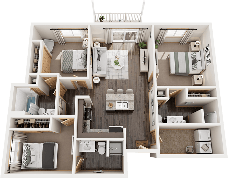 Falcon floor plan