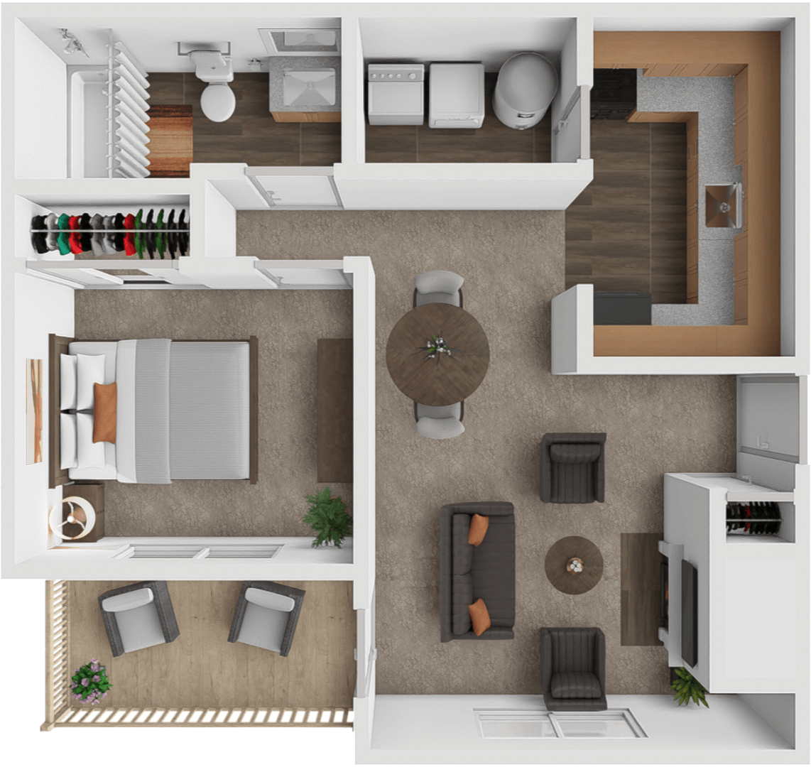 The Derby floor plan