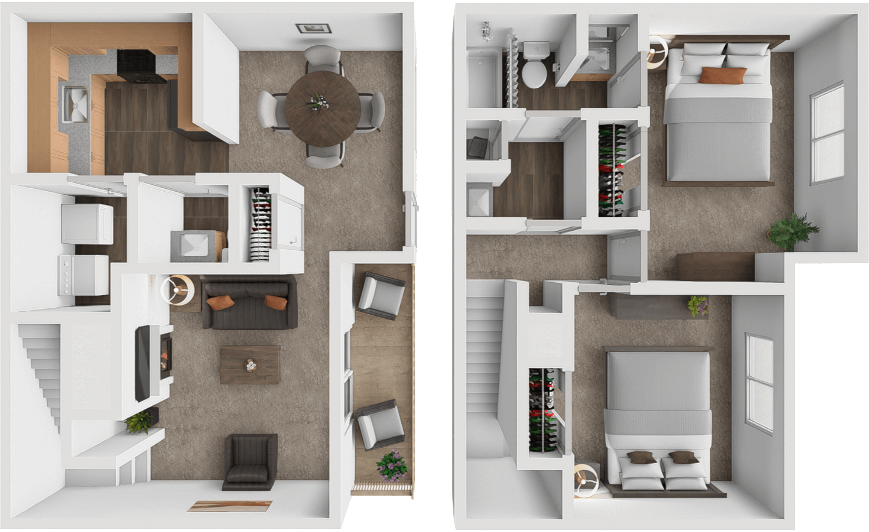 The Keeneland floor plan