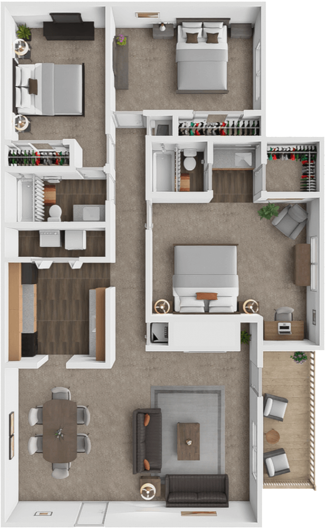 The Belmont floor plan
