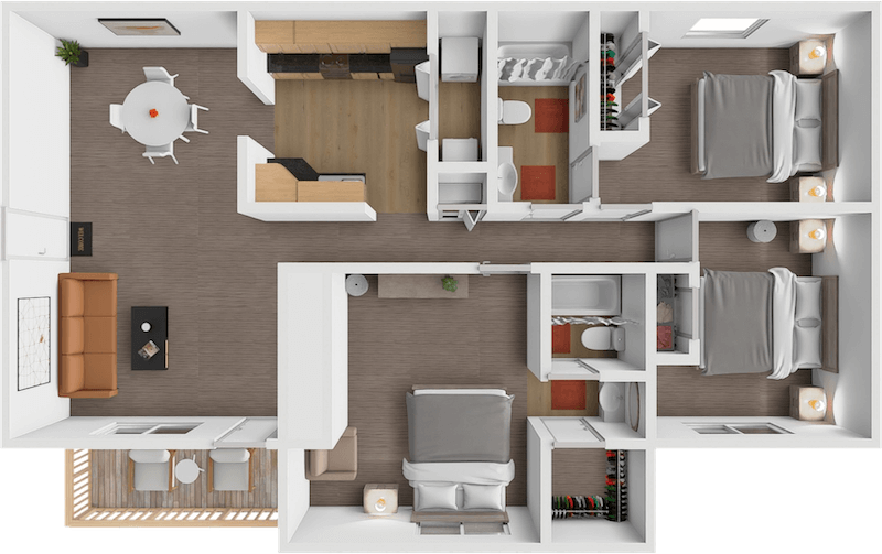 The Arabian floor plan