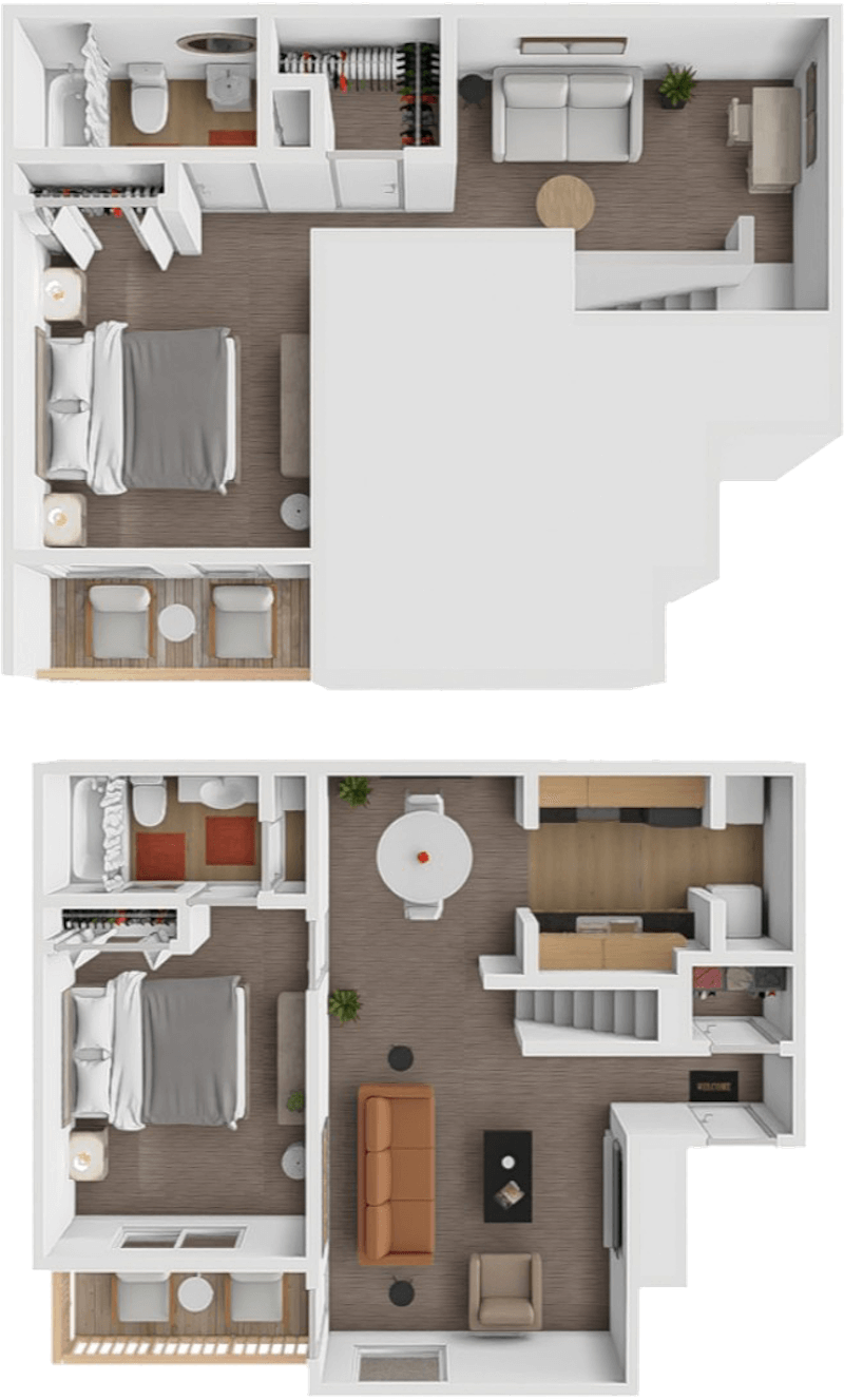 The Percheron floor plan