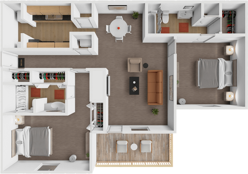 The Appaloosa floor plan