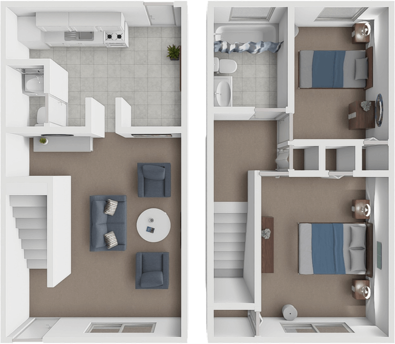 Paint floor plan