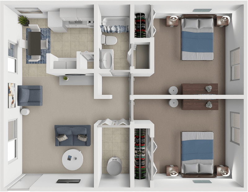 Thoroughbred floor plan