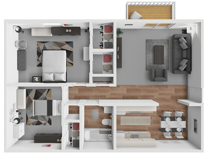 Poppleton I floor plan