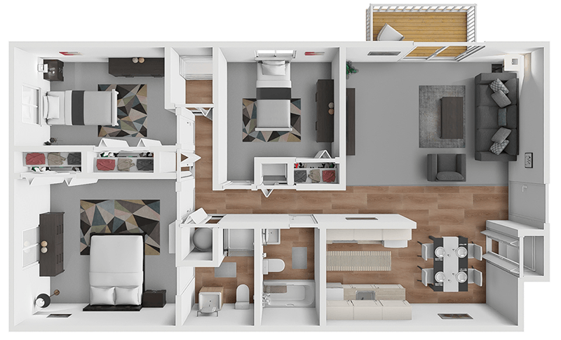 Pacific floor plan