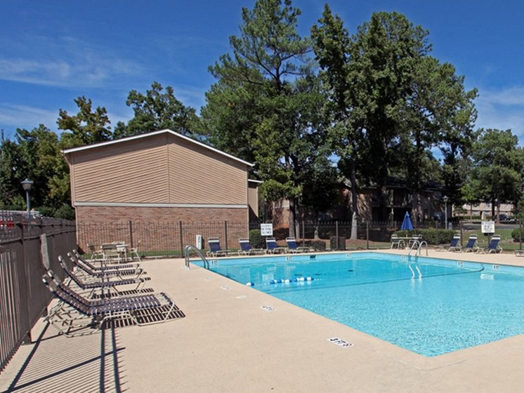 swimming pool at Pine Grove Apartments