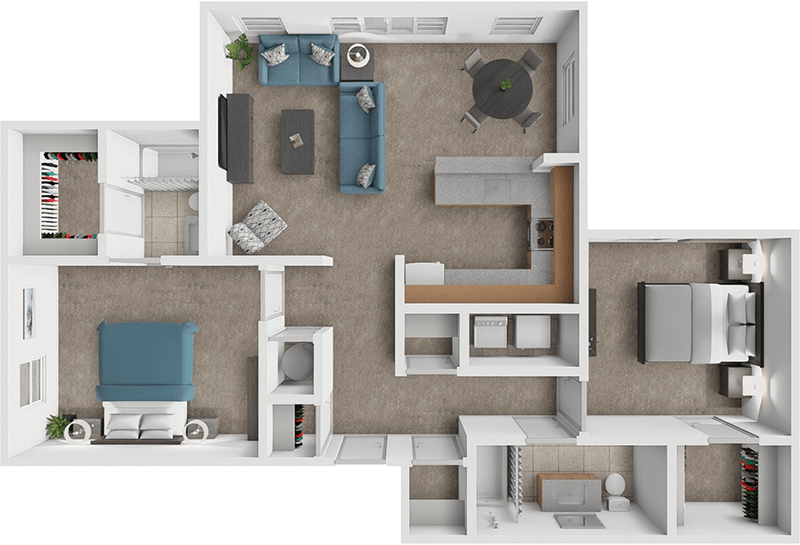 Crystal floor plan