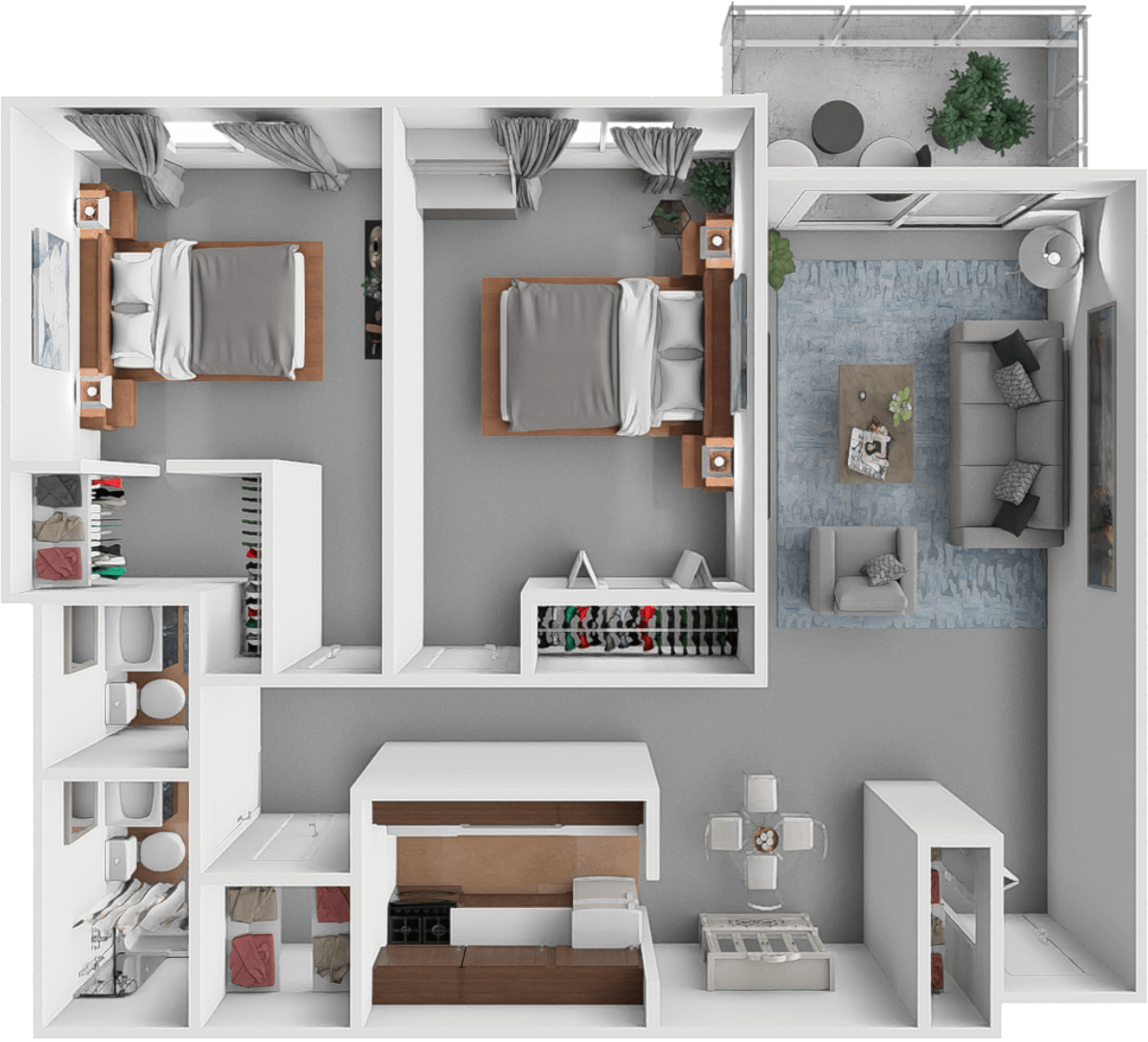 Evergreen floor plan